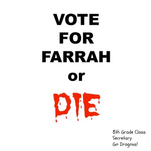 Recreation of the original poster. 