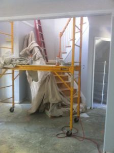 Instant construction zone after closing.